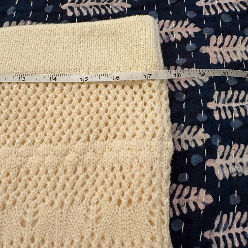 NWOT Set Haute Hippie Cream Knit Tank and Skirt - Picture 8 of 10